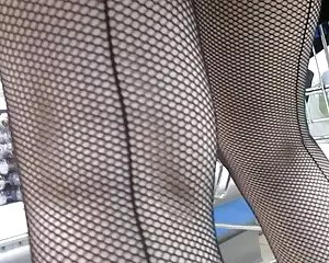 Lapptäcke nätstrumpor strumpor på marknaden
