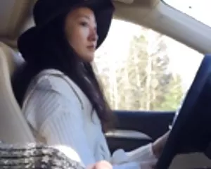 Bilförsäljare dildo flash under provkörning